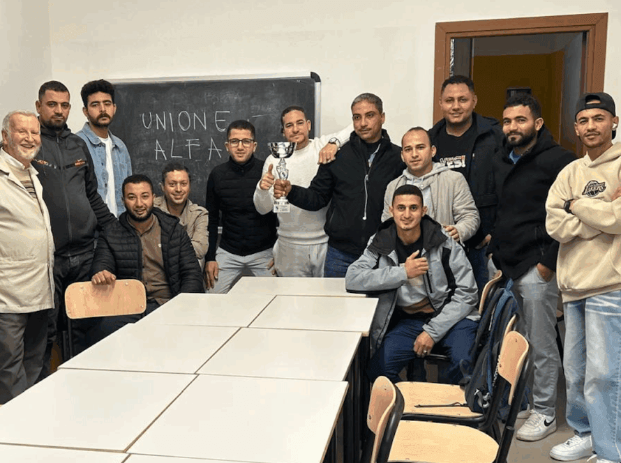 foto di gruppo Unione Alfa