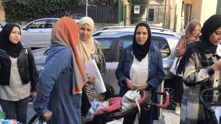 donne in attesa di fare il test