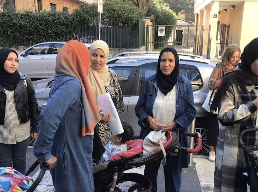 donne in attesa di fare il test